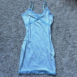 H&M floral cottagecore bodycon dress